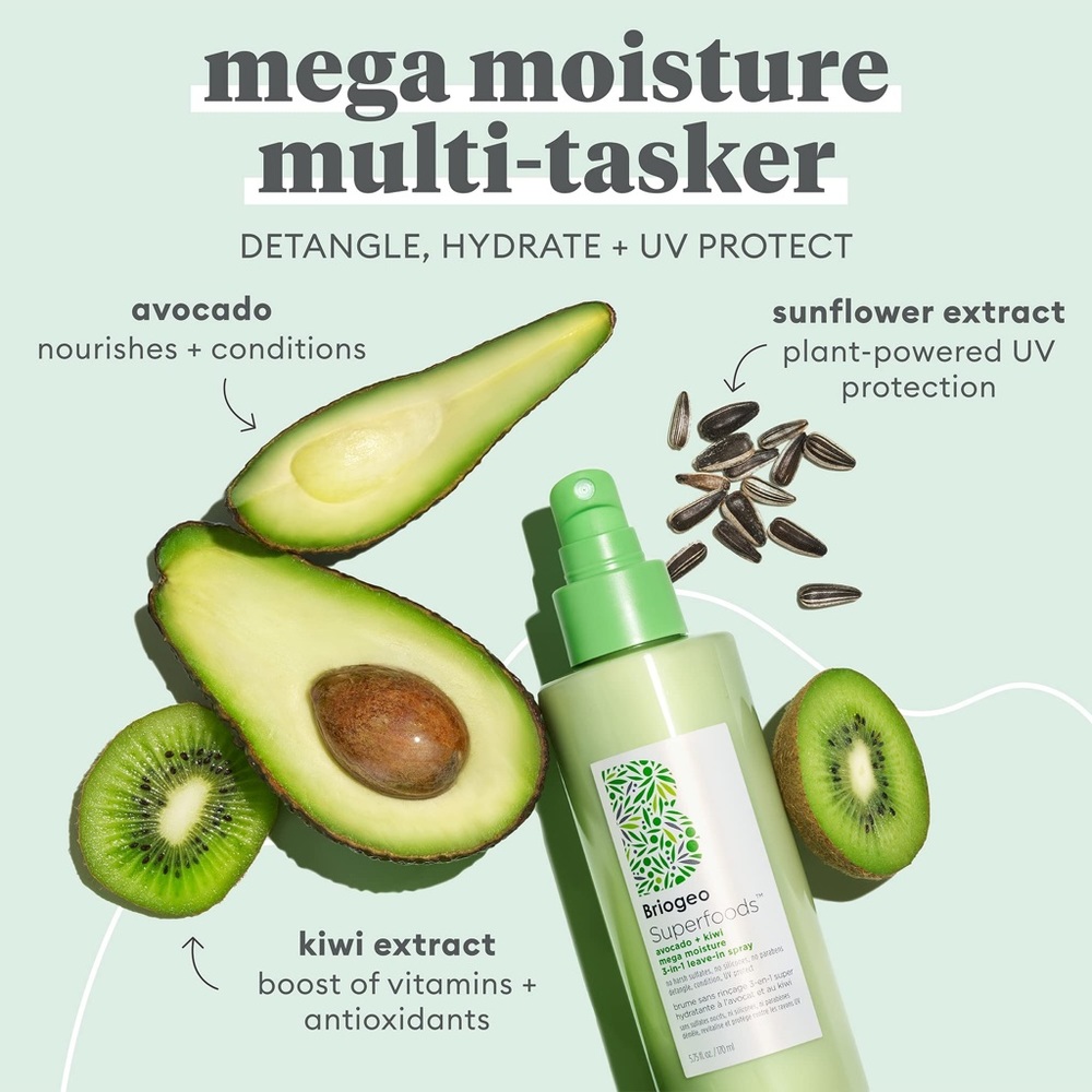 SEALED Briogeo Superfoods leave-in spray